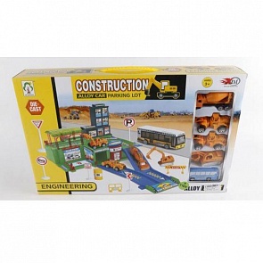 Гараж для спецтехники с машинками (Shantou, B1362077sim)